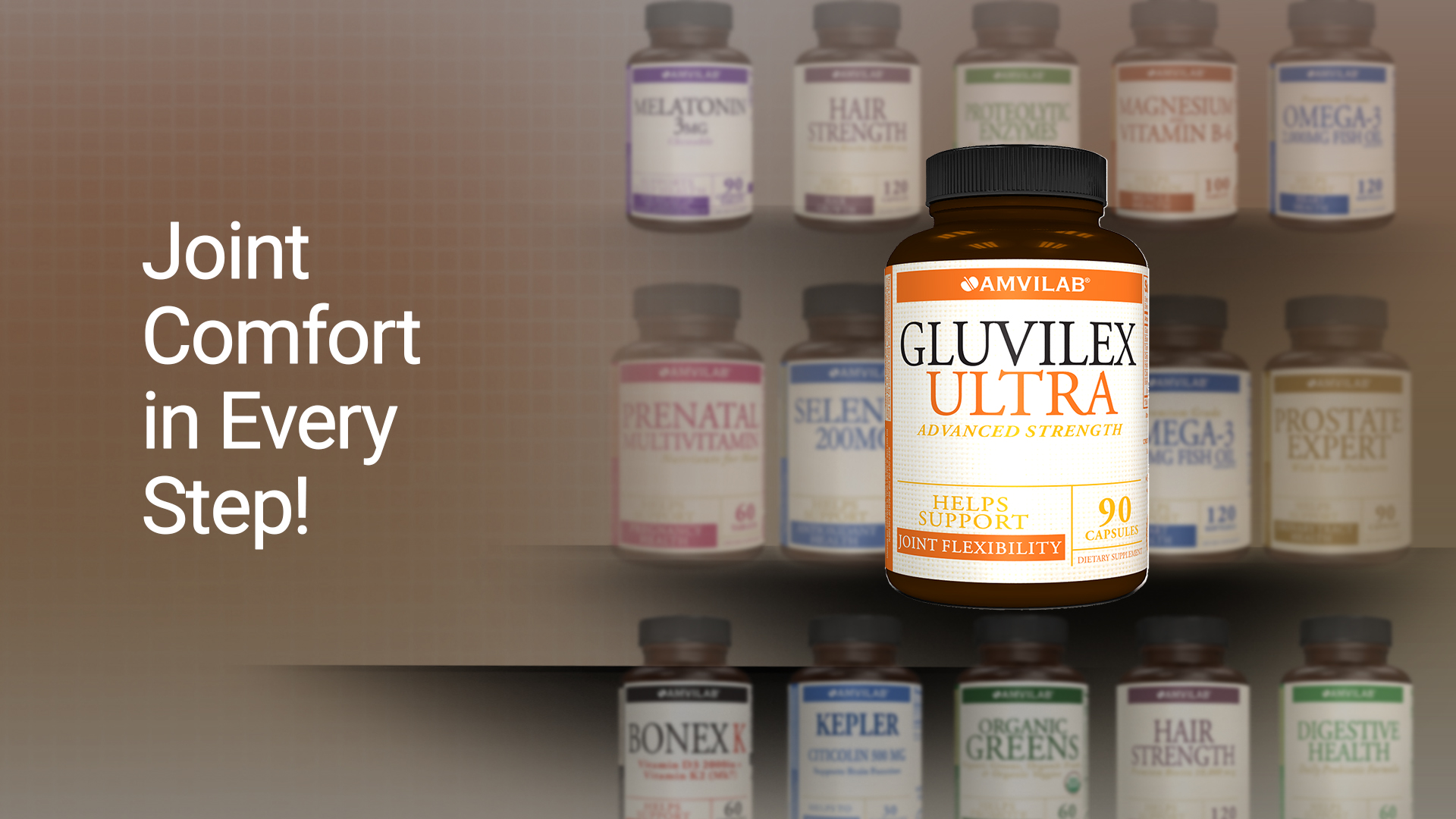Gluvilex Ultra - Supplement Main Banner