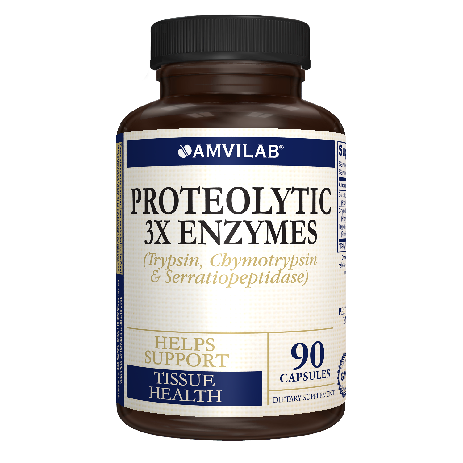 Proteolytic 3X Enzymes - Supplement Product