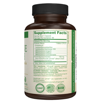 Digestive Health - Supplement Facts