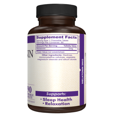 Melatonin - Supplement Facts