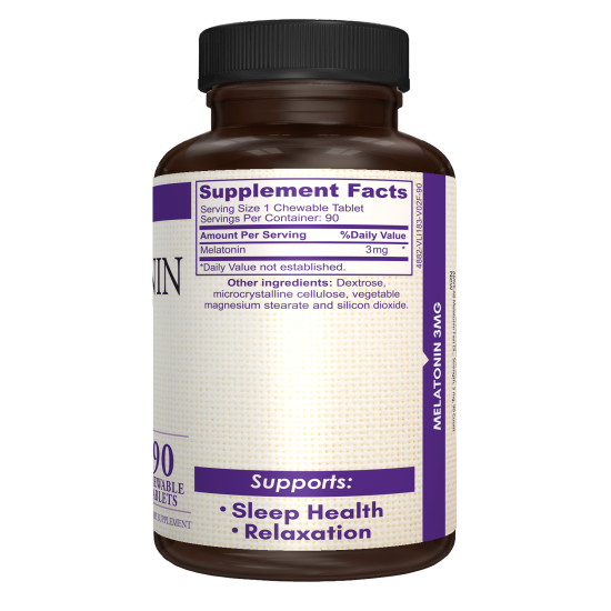 Melatonin - Supplement Facts