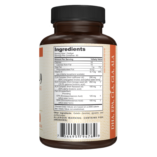 Omega 3-6-9 - Supplement Ingredients