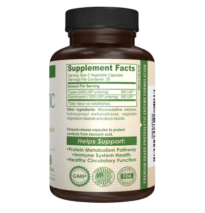 Proteolytic Enzyme - Supplement Facts