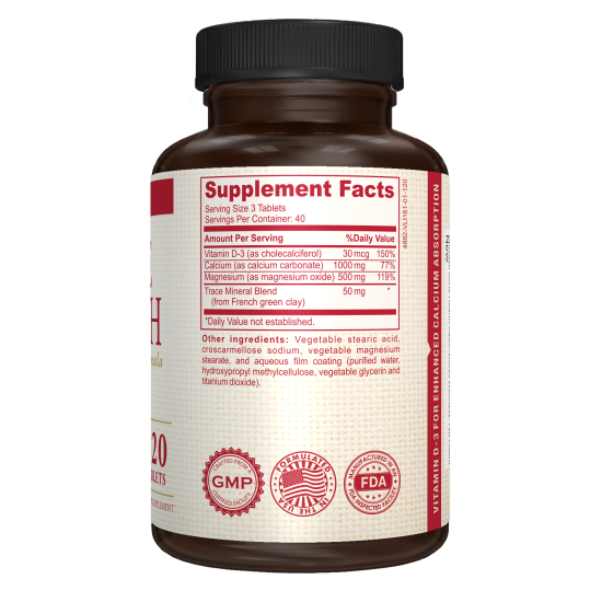Bone Health - Supplement Facts