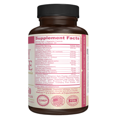 Kidney Cleanse - Supplement Facts