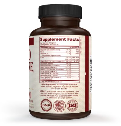 Blood Pressure Health - Supplement Facts