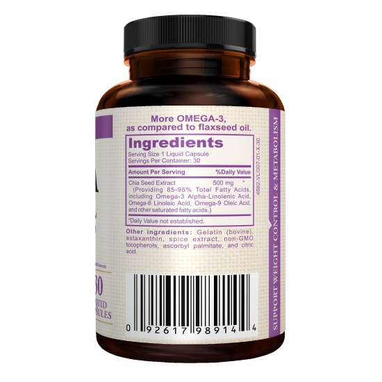 Chia Seed Oil - Supplement Ingredients