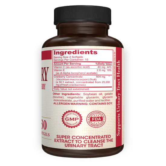 Uroberry - Supplement Ingredients