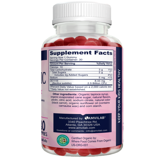 Probiotic Kids - Supplement Ingredients