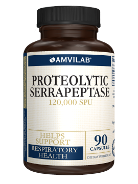 Proteolytic Serrapeptase - Supplement Product