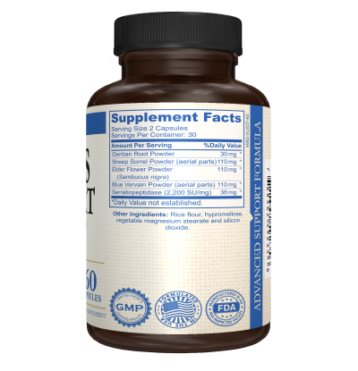 Sinus Support - Supplement Facts